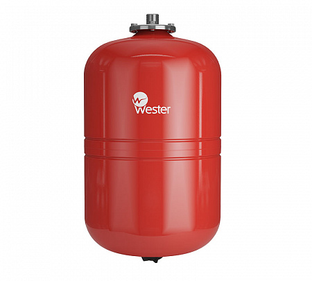 Расширительный бак для отопления WESTER WRV красный 24 л 5 бар (WRV24)