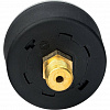 Манометр аксиальный STOUT Ø50-1/4&amp;quot;, 6 бар, горизонтальное подключение