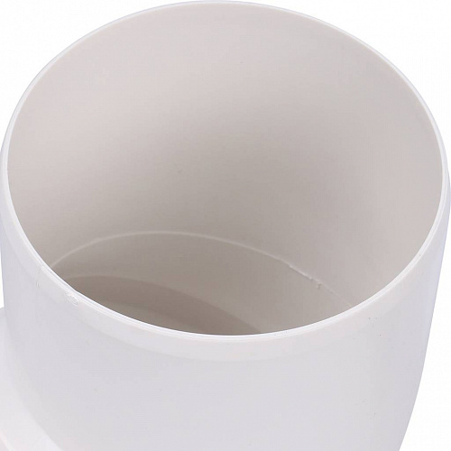 ПВХ Отвод канализационный SINIKON КОМФОРТ ПЛЮС белый Ø110х30°