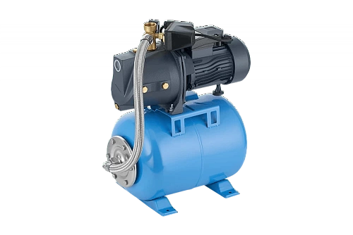 Насосная станция UNIPUMP AUTO JSW 55, бак 24 литра (1000Вт, Нап. 40м, Про. 70 л/мин.)