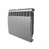 Радиатор алюминиевый ROYAL THERMO BILINER ALUM SILVER SATIN 500x10 секций, серый
