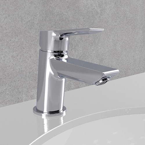 Смеситель для раковины OLIVE'S SEVILLA 20100SV хром, латунь, упак (10 шт.)