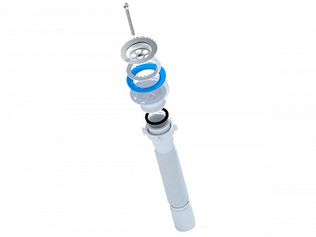 АНИПЛАСТ Сифон гофрированный 11/2&quot;х40