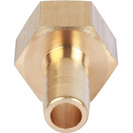 Штуцер резьбовой латунный STOUT без покрытия 1/2&quot;x12мм В
