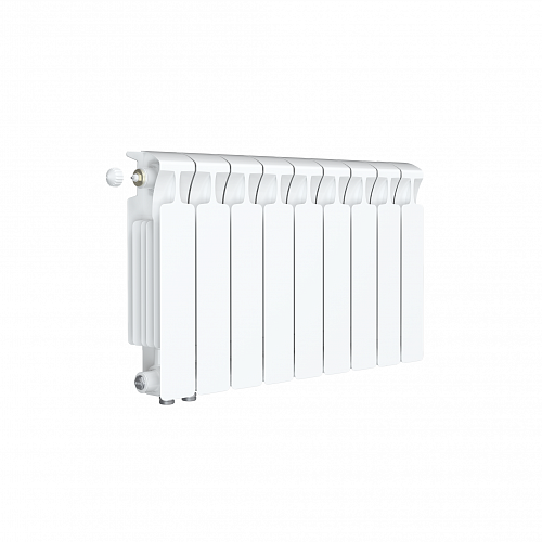 Радиатор биметаллический RIFAR MONOLIT 350х9 секций, нижнее левое подключение (MVL)