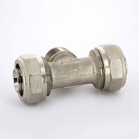 МЦ Тройник резьбовой цанга для металлопласта UNI-FITT Ø26х3/4&quot; Н