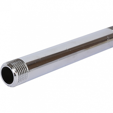 Бочонок резьбовой латунный STOUT хром 1/2&quot;x150мм