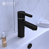Смеситель для раковины OLIVE'S TORRES 17100TRB черный, латунь, уп. (10 шт)