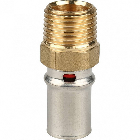 МП Муфта резьбовая пресс для металлопласта STOUT Ø16х1/2&quot; Н