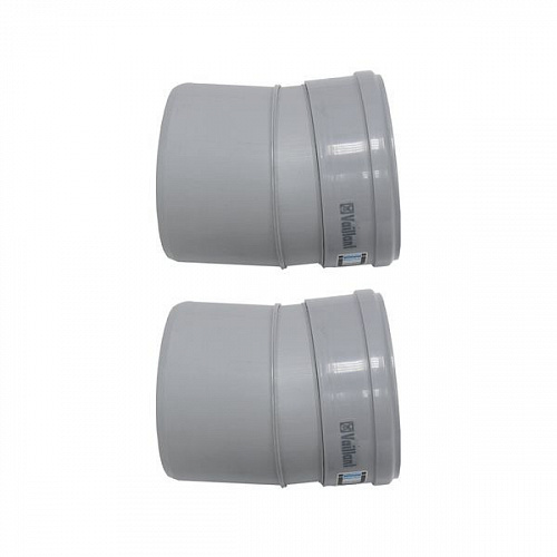 Отвод VAILLANT Dn 130 PP 15° (2 шт.)