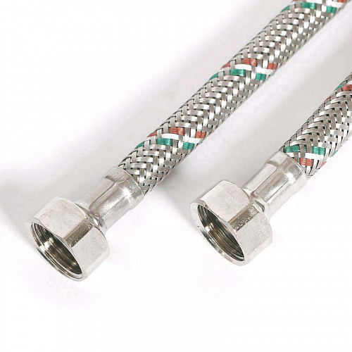 Гибкая подводка UNI-FITT ВВ 1/2&amp;quot;, 30 см, DN 8, оплётка из нерж. стали