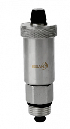 Воздухоотводчик автоматический прямой ESSAN BL5616 никель 1/2&quot;, с клапаном (100)