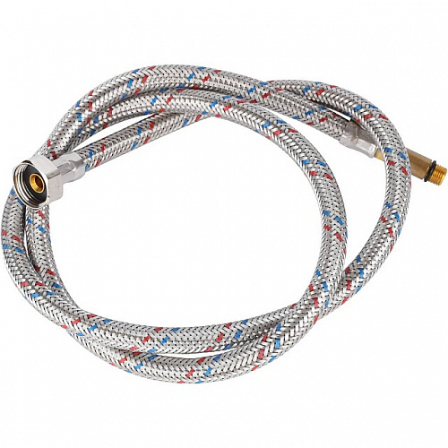 Гибкая подводка для смесителей STOUT нерж.сталь М10*35-1/2&amp;quot;-120 см, пара