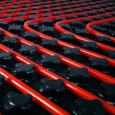 Плита-мат для теплого пола ENERGOFLEX ENERGOFLOOR PIPELOCK DES-sg с бобышкой 20мм х 0,7м х 1,1м