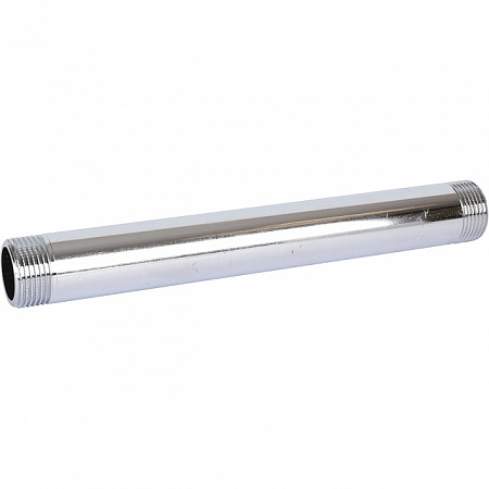 Бочонок резьбовой латунный STOUT хром 3/4&quot;x200мм
