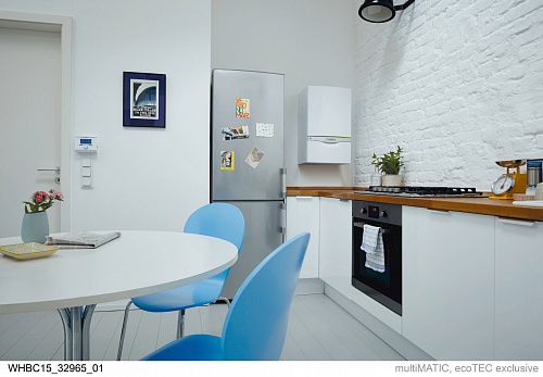 Котел газовый настенный VAILLANT ecoTEC PLUS VU 1006 /5 -5, 100 кВт, одноконтурный, конденсационный