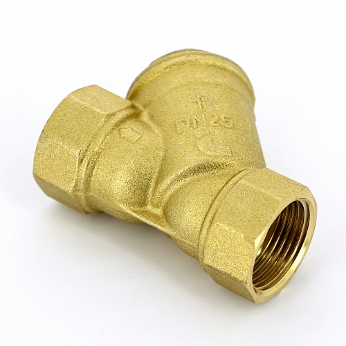 ФГО Фильтр косой грубой очистки ITAP латунный ART 192 1&amp;quot;, 500 мкр, желтый (12164)