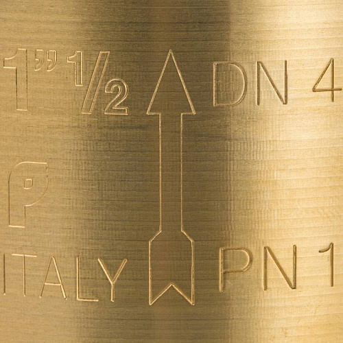 Обратный клапан пружинный, латунный STOUT (с пластиковым седлом) 11/2&amp;quot; ВВ NEW