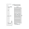 Радиатор биметаллический ROYAL THERMO PIANOFORTE TOWER/BIANCO TRAFFICO 500х18 секций (НС-1176342)
