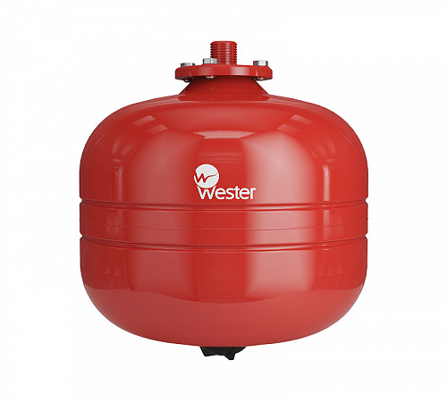 Расширительный бак для отопления WESTER WRV красный 12 л 5 бар (WRV12)