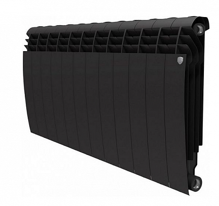 Радиатор биметаллический ROYAL THERMO BILINER NOIR SABLE 350x12 секций, VR (НС-1196732)