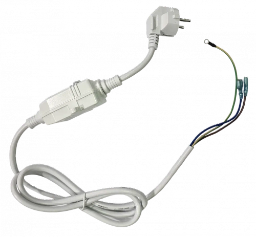 Электрический кабель с вилкой и УЗО TERMICA