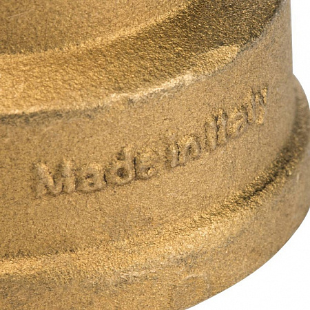 Муфта переходная резьбовая латунная STOUT без покрытия 11/4&quot;x3/4&quot; В