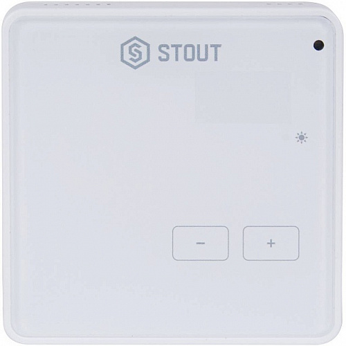 Регулятор комнатный STOUT беспроводной R-8z, белый, 230 B