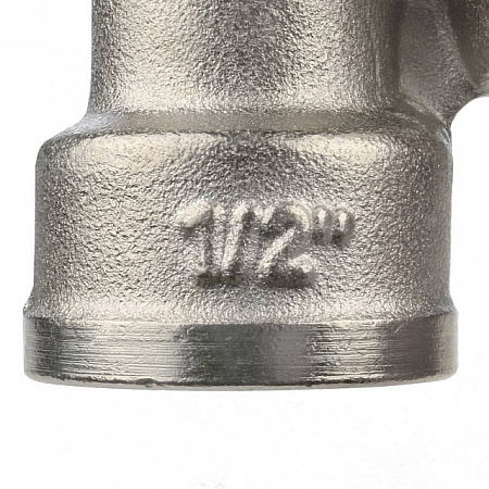 Угол резьбовой латунный STOUT никель 3/4&quot;х1/2&quot; В