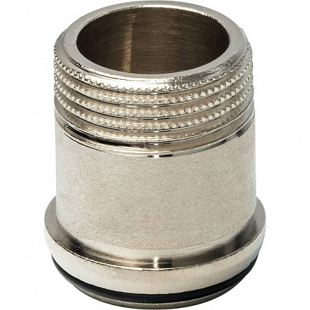 Американка ПРЯМАЯ резьбовая латунная (с прокладкой o-ring) STOUT никель 3/4&quot; ВН