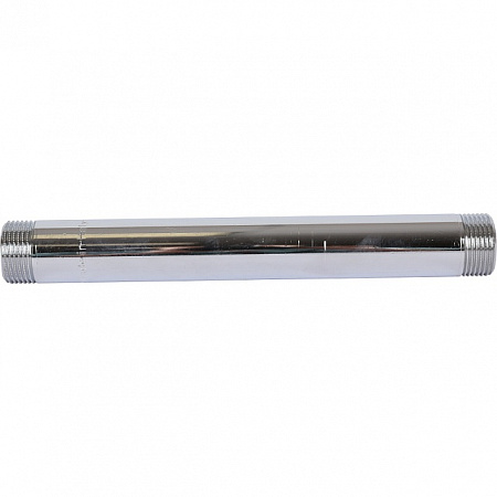 Бочонок резьбовой латунный STOUT хром 3/4&quot;x200мм