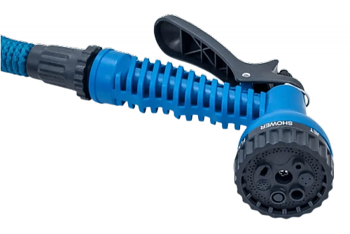 Шланг поливочный саморастягивающийся UNIPUMP ROLL TELESCOPE 30 м (10-30м) распылитель 7 режимов
