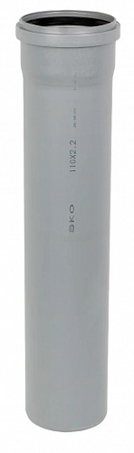 ПВХ Труба канализационная наружная САРАТОВПЛАСТИКА (рыжая) Ø110х500мм 3,4мм, материал ПП