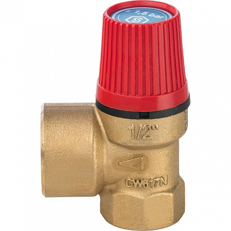 Клапан предохранительный STOUT 15 x 1/2&quot;