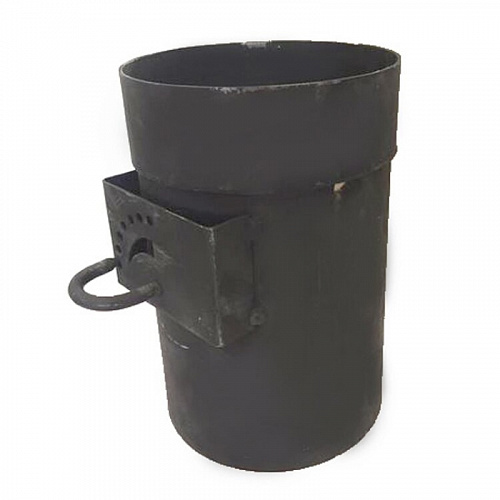 Патрубок дымохода Енисей 18; 20; 23; 25 (d=150) вертикальный ZOTA