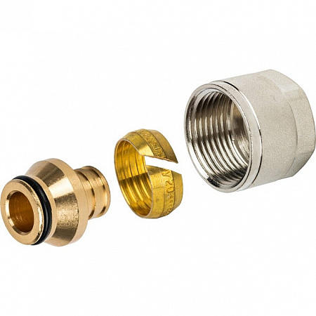 EK Фитинг-евроконус обжимной для полиэтилена STOUT PE-X Ø20х2.8-3/4&quot; (10/100)