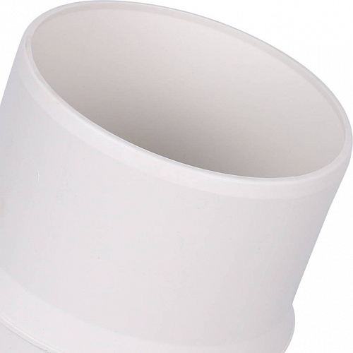 ПВХ Патрубок компенсационный канализационный SINIKON КОМФОРТ ПЛЮС белый Ø110, учетверенной длины