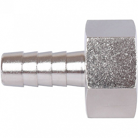 Штуцер резьбовой латунный STOUT никель 1/2&quot;x10мм В