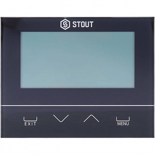 Регулятор двухпозиционный STOUT беспроводной комнатныйST-292v2 черный