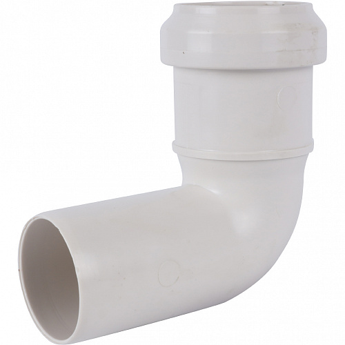 ПВХ Отвод канализационный SINIKON КОМФОРТ ПЛЮС белый Ø40х90°