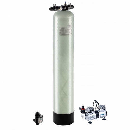 Блок аэрации ГЕЙЗЕР на колонне с компрессором (в сборе) 12/AS-19-2