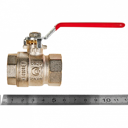 Кран шаровой ROMMER ручка рычаг 3/4&quot; ВР/ВР