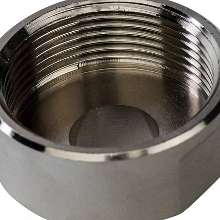 Муфта переходная резьбовая латунная STOUT никель 11/2&quot;x3/4&quot; ВН