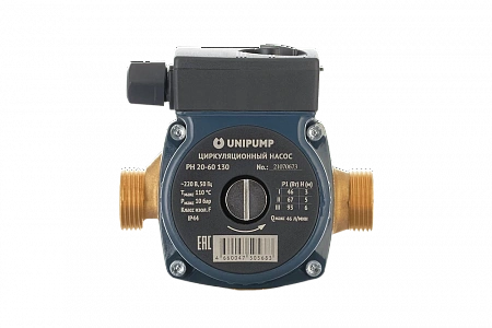 Насос для рециркуляции UNIPUMP PН 20-60 130 мм ГВС (1 год гарантии)