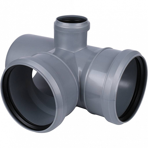 ПВХ Крестовина SINIKON 110 х 110 х 50 х 87', левая 2-х плоскостная, СТАНДАРТ