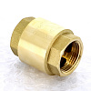 Обратный клапан пружинный, латунный UNI-FITT YORK (с пластиковым седлом) 1&amp;quot; ВВ