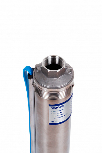 Насос скважинный VODOS SKU 2-45 с кабелем1.5м (1х230В,0,37 кВт ,1&amp;quot;)
