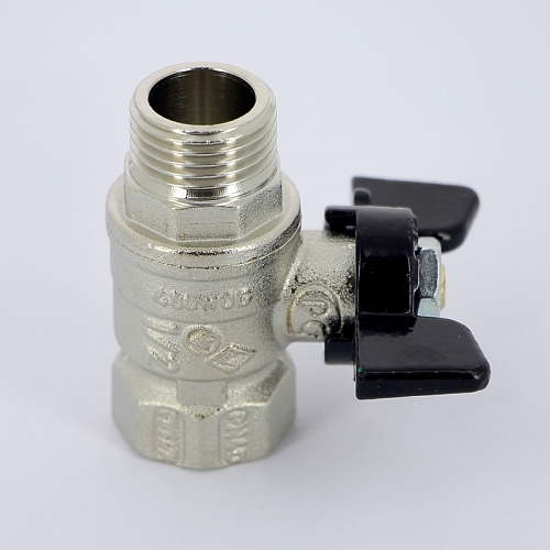 Кран шаровой BUGATTI ARIZONA 607 бабочка 1/2&amp;quot; ВН, стандартный проход