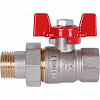 Кран шаровой с американкой ROMMER бабочка 1/2&amp;quot; ВН
