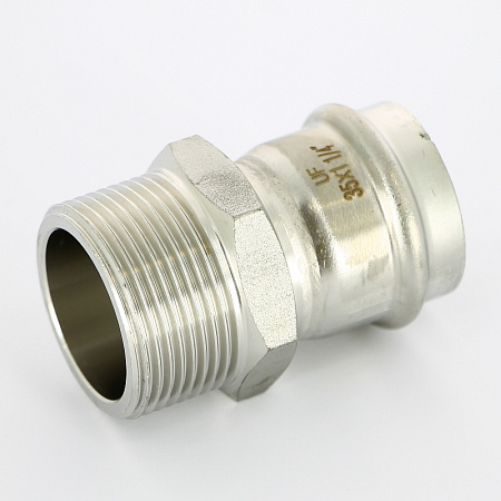 НП Муфта резьбовая пресс из нержавейки UNI-FITT фитинг Ø35x11/4&quot; Н